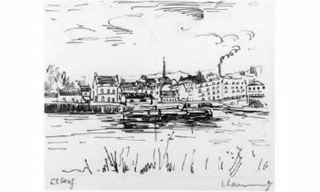 Elbeuf by Maurice de Vlaminck
