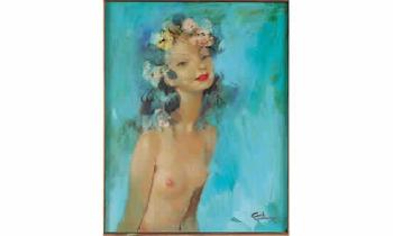 Flora by Jean Gabriel Domergue