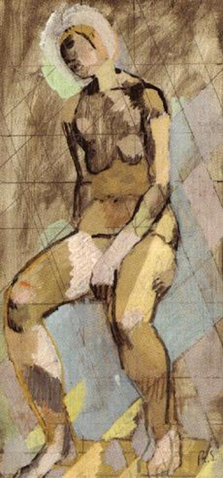 Seated model by Ragnar Sandberg