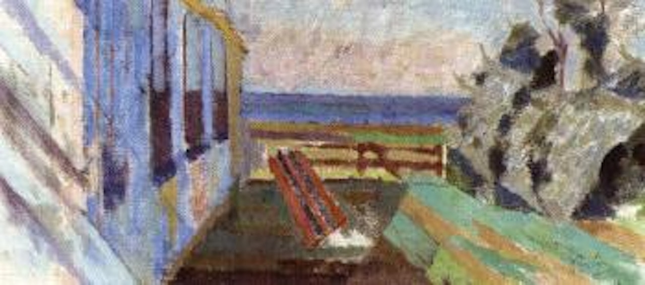 View of the sea by Ragnar Sandberg