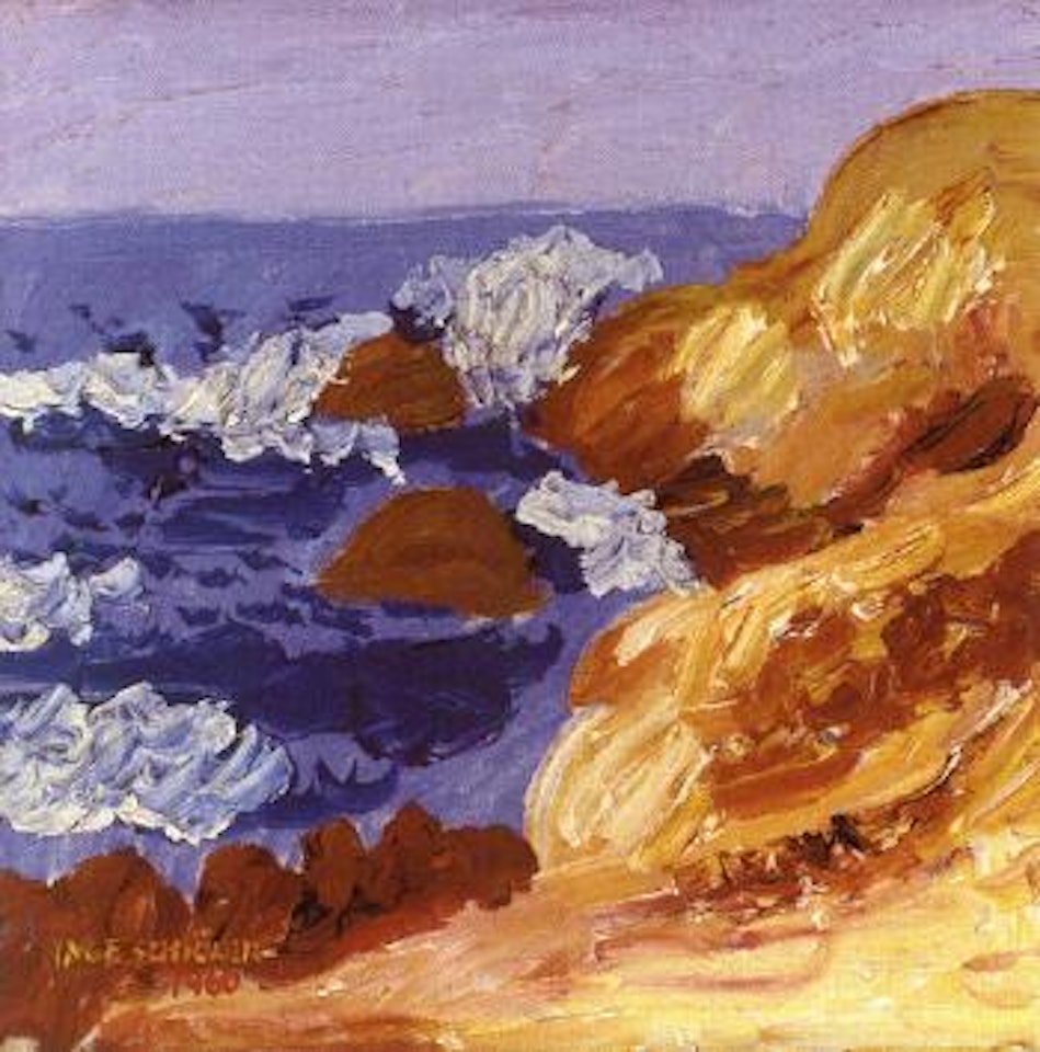 West coast cliffs by Inge Schiöler