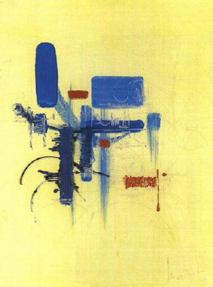 Untitled - composition by Georges Mathieu