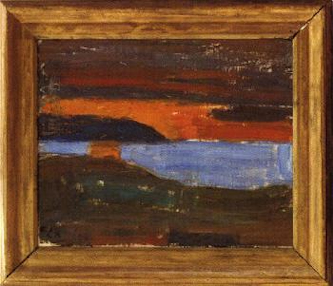 Evenings light and dark by Carl Kylberg