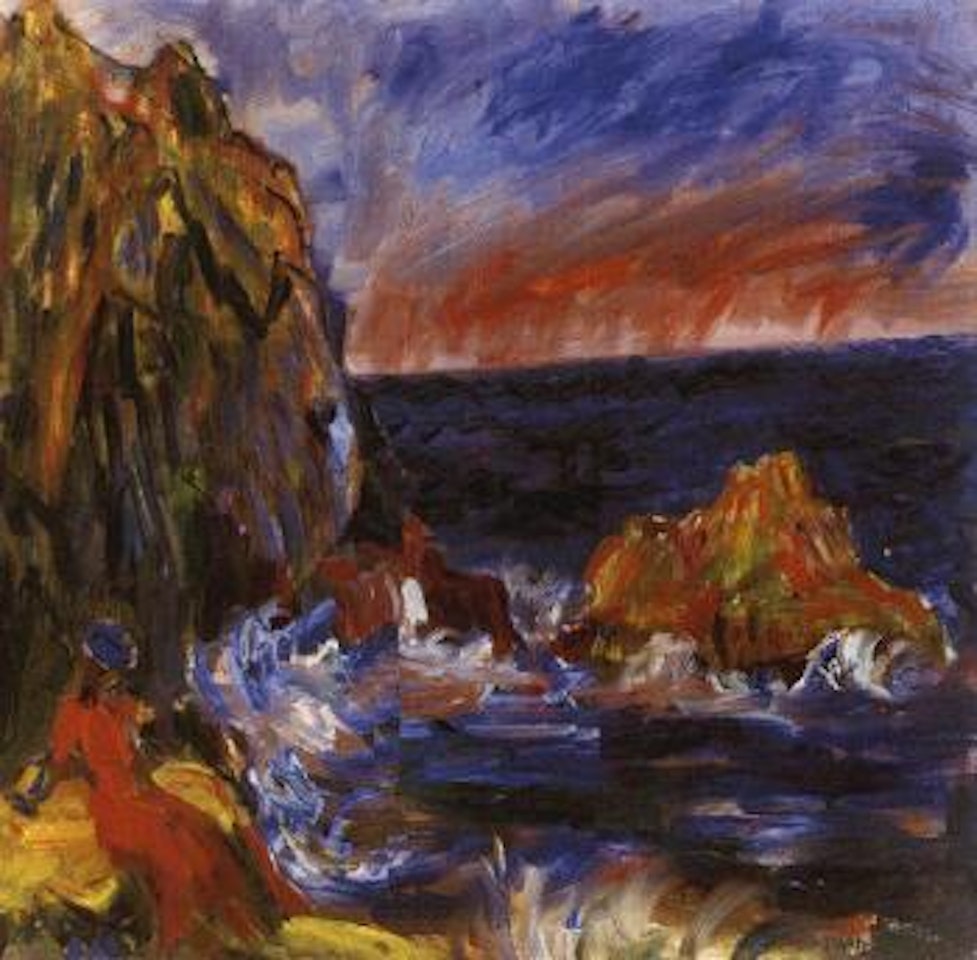 Woman by the sea, Stenungson by Ivan Ivarson