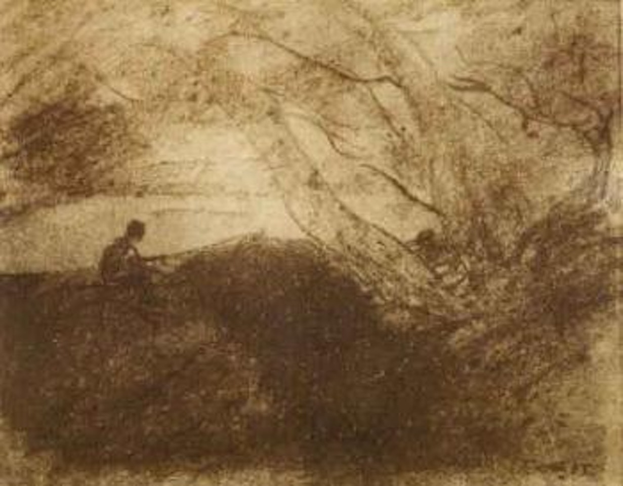 Un philosophe by Jean Baptiste Camille Corot