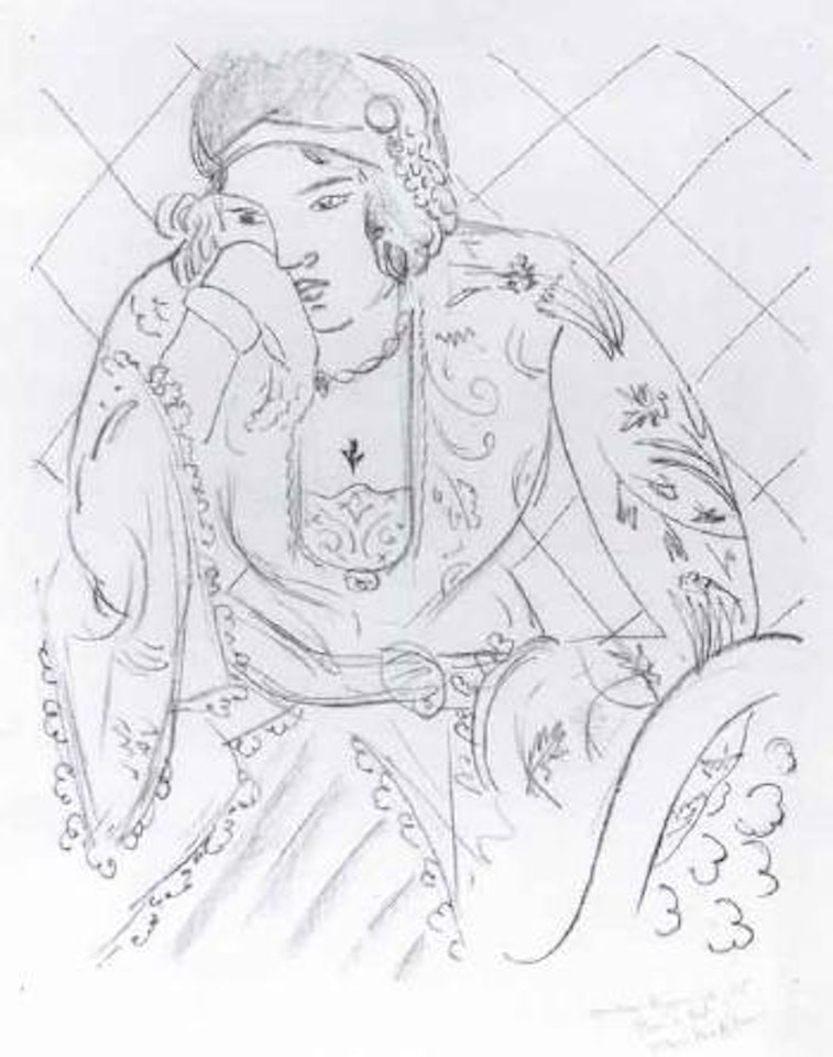 Orientale a la croix trifoliee by Henri Matisse