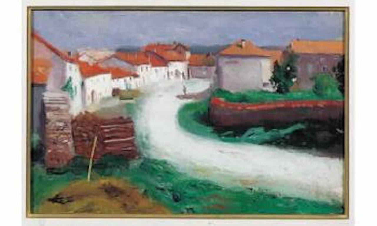 Rue du Prieure, Le Vieux Chatenois, Vosges by Albert Marquet
