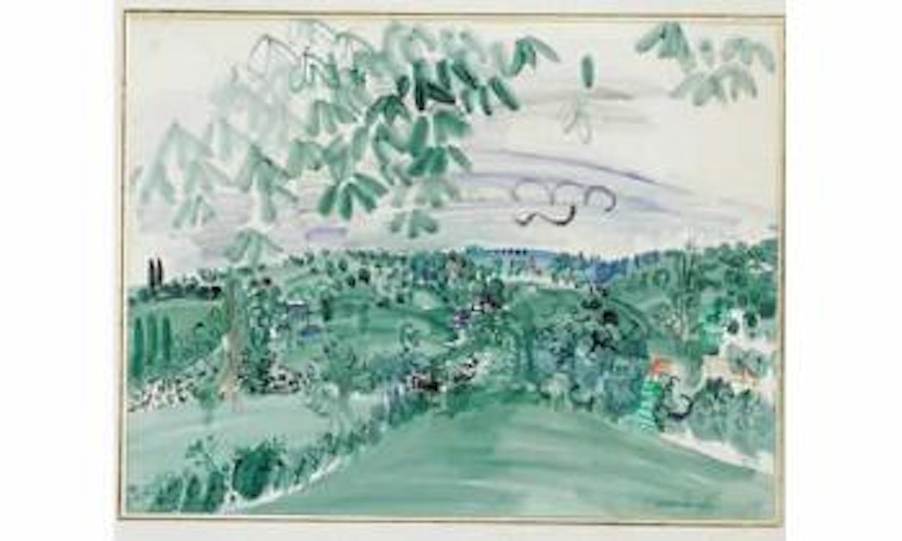 Campagne Normande by Raoul Dufy