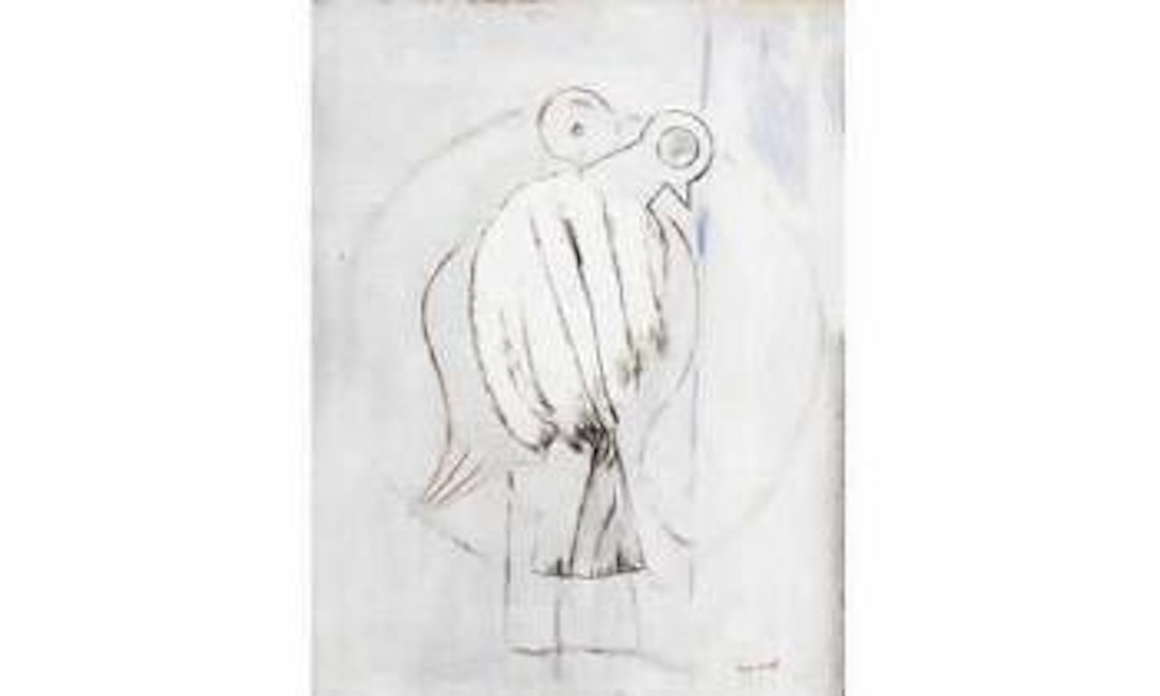 Deux oiseaux by Max Ernst