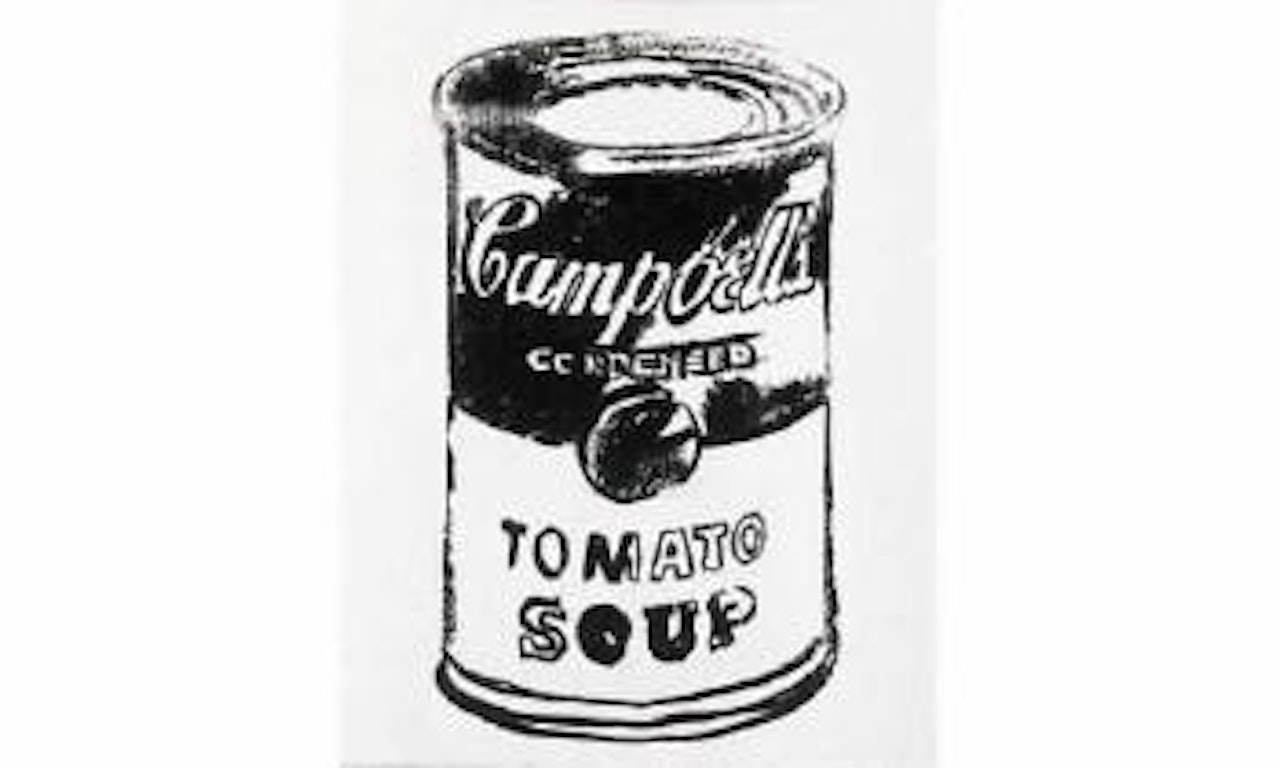 Campbell's Soup Tin by Andy Warhol