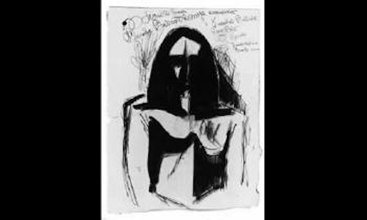 Buste de femme by Wifredo Lam