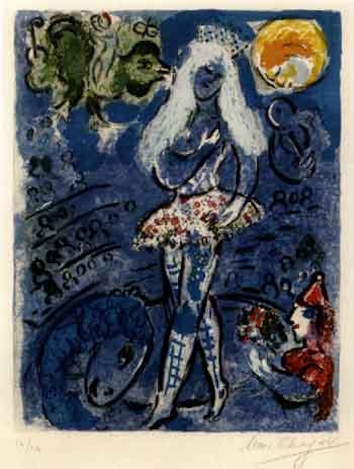 L'Equilibriste by Marc Chagall