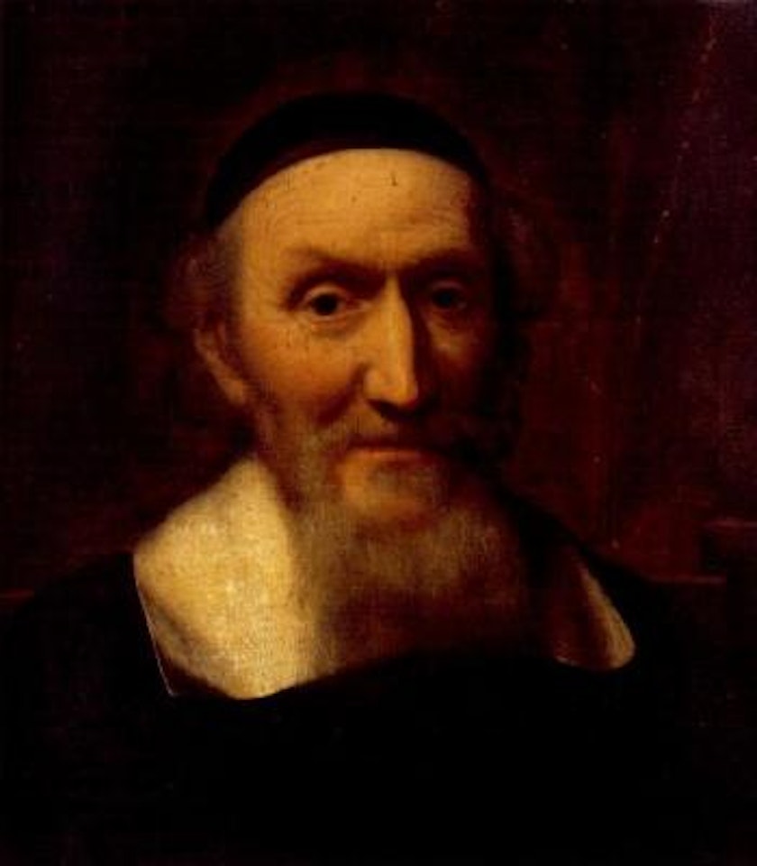 Portrait of gentleman, wearing a cap by Attributed to Rembrandt Harmensz van Rijn