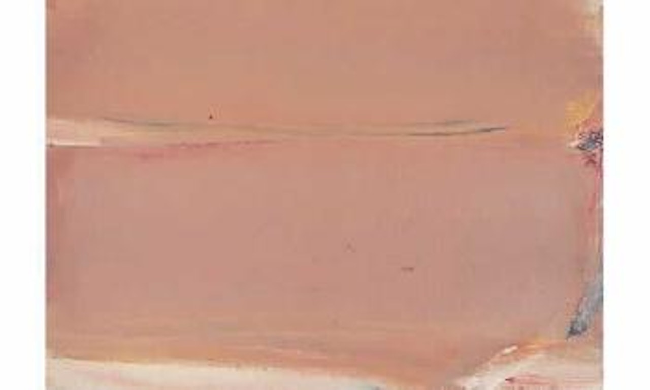 Loire brun ocre rose by Olivier Debre