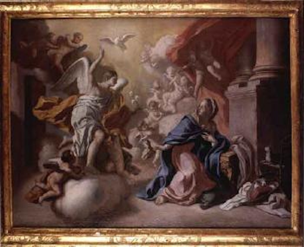 The Annunciation by Francesco de Mura