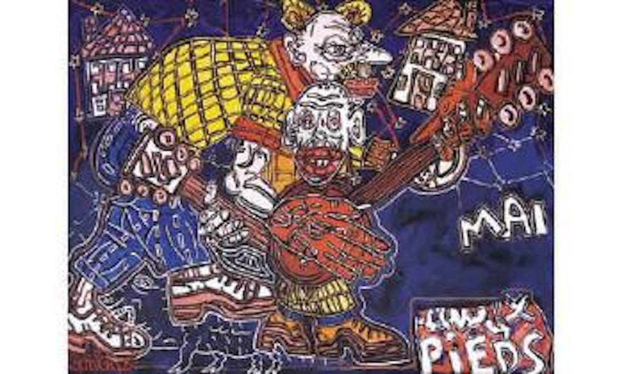 Mai pied by Robert Combas