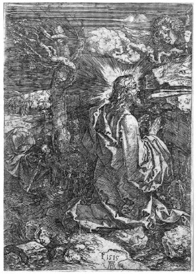 Christ at Mount of Olives by Albrecht Dürer