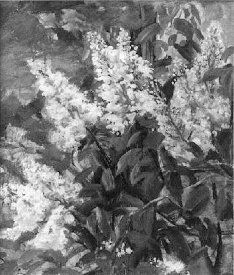 Lilac blossom by Olga Wisinger-Florian