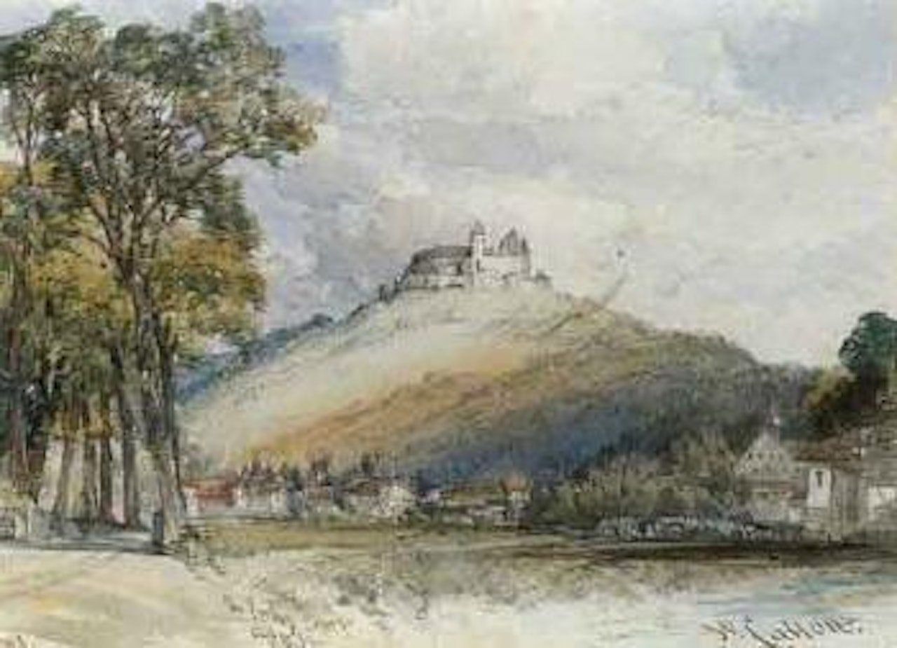 Fortress, Coburg by William Callow