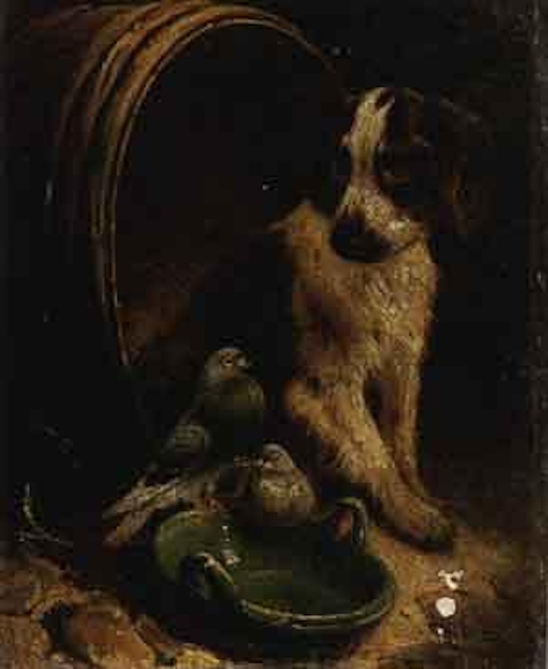Hungry. Best friends by Henriette Ronner-Knip