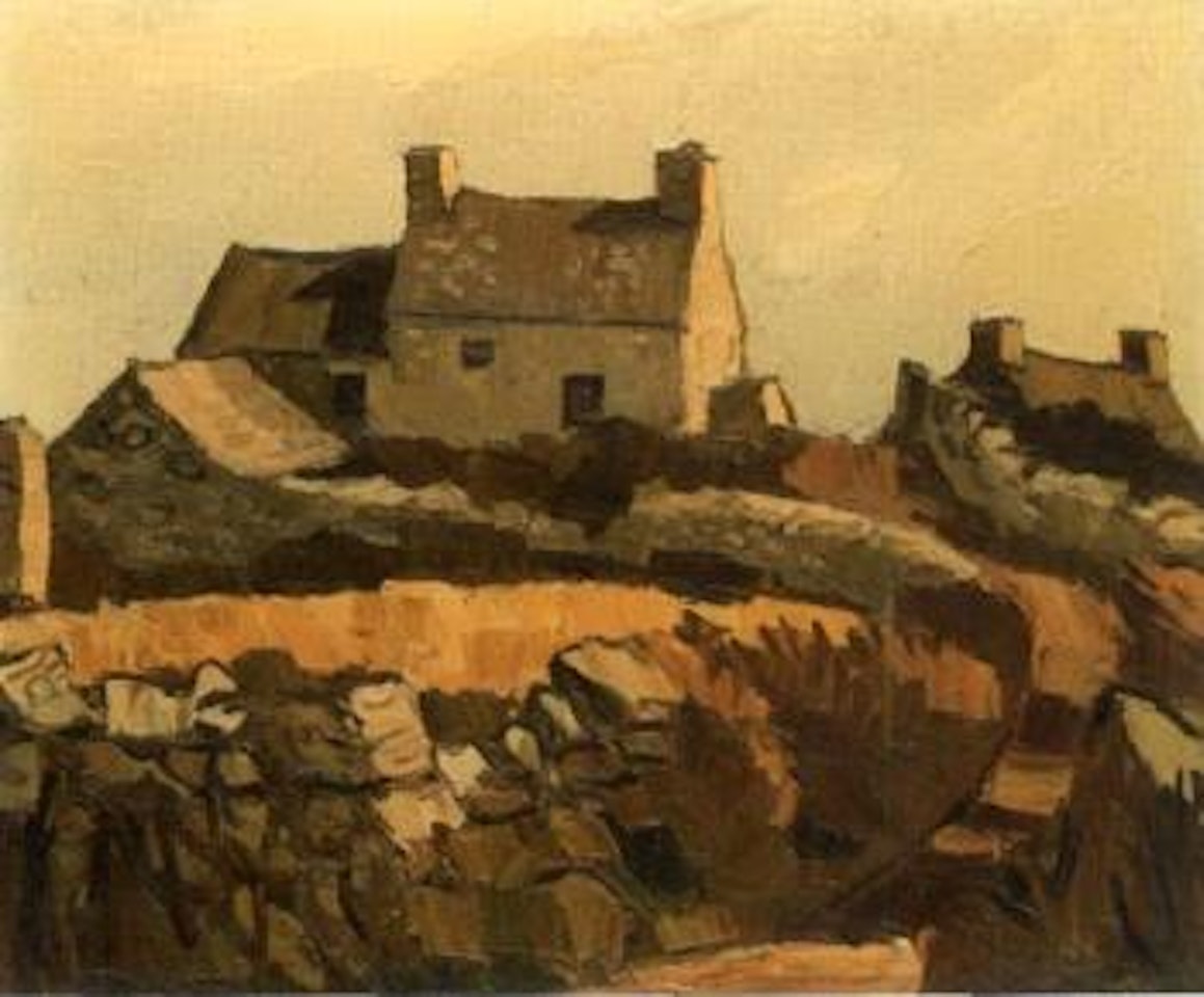 Cottage in Anglesey by Kyffin Williams