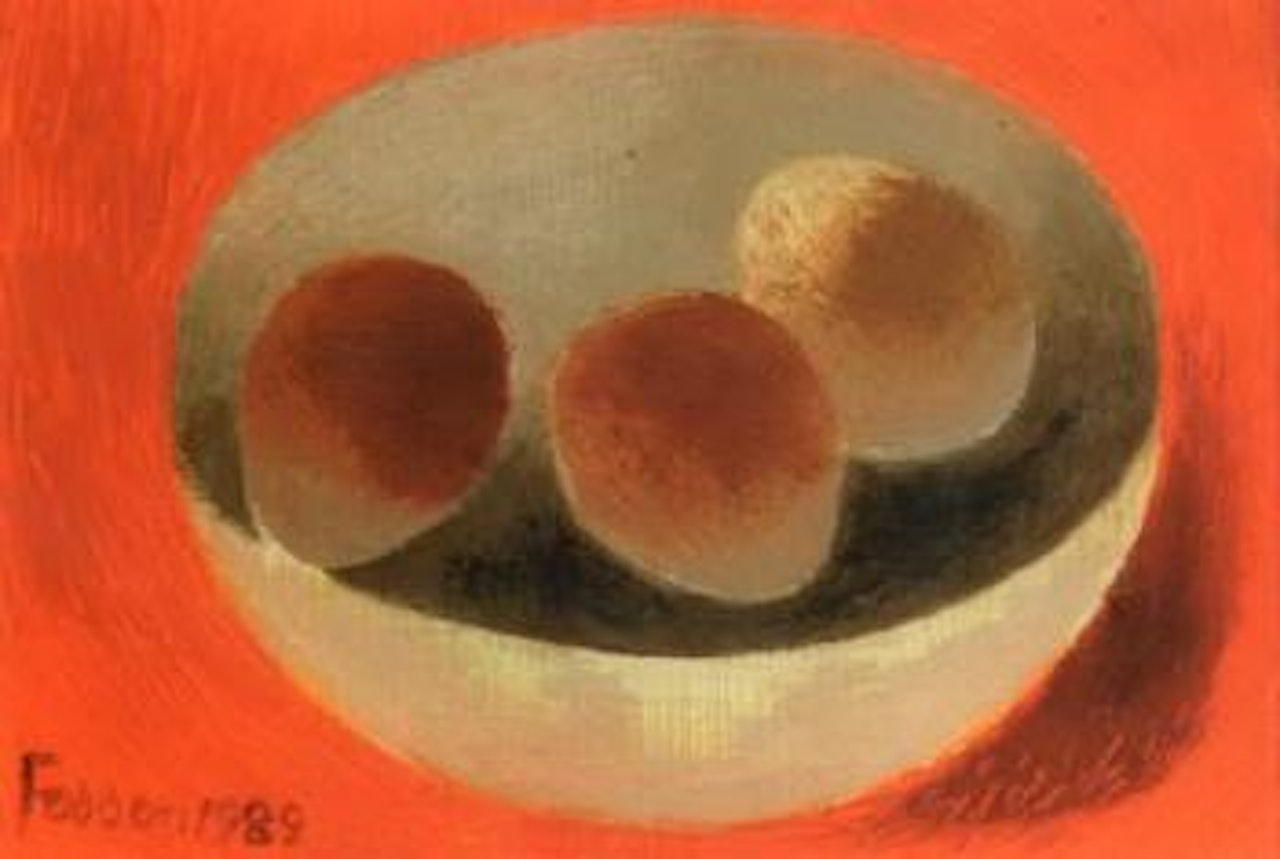 Three eggs by Mary Fedden