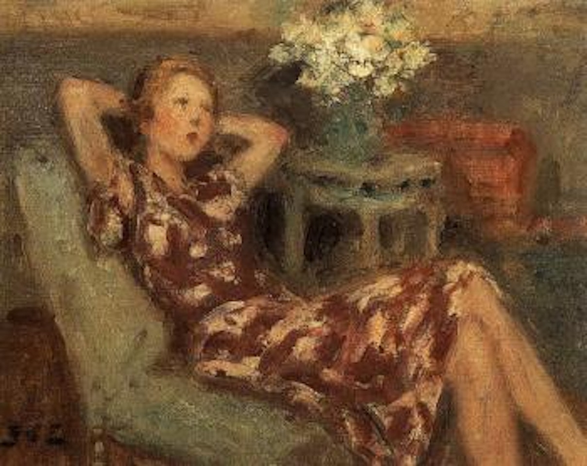 Femme allongee by Georges d’Espagnat