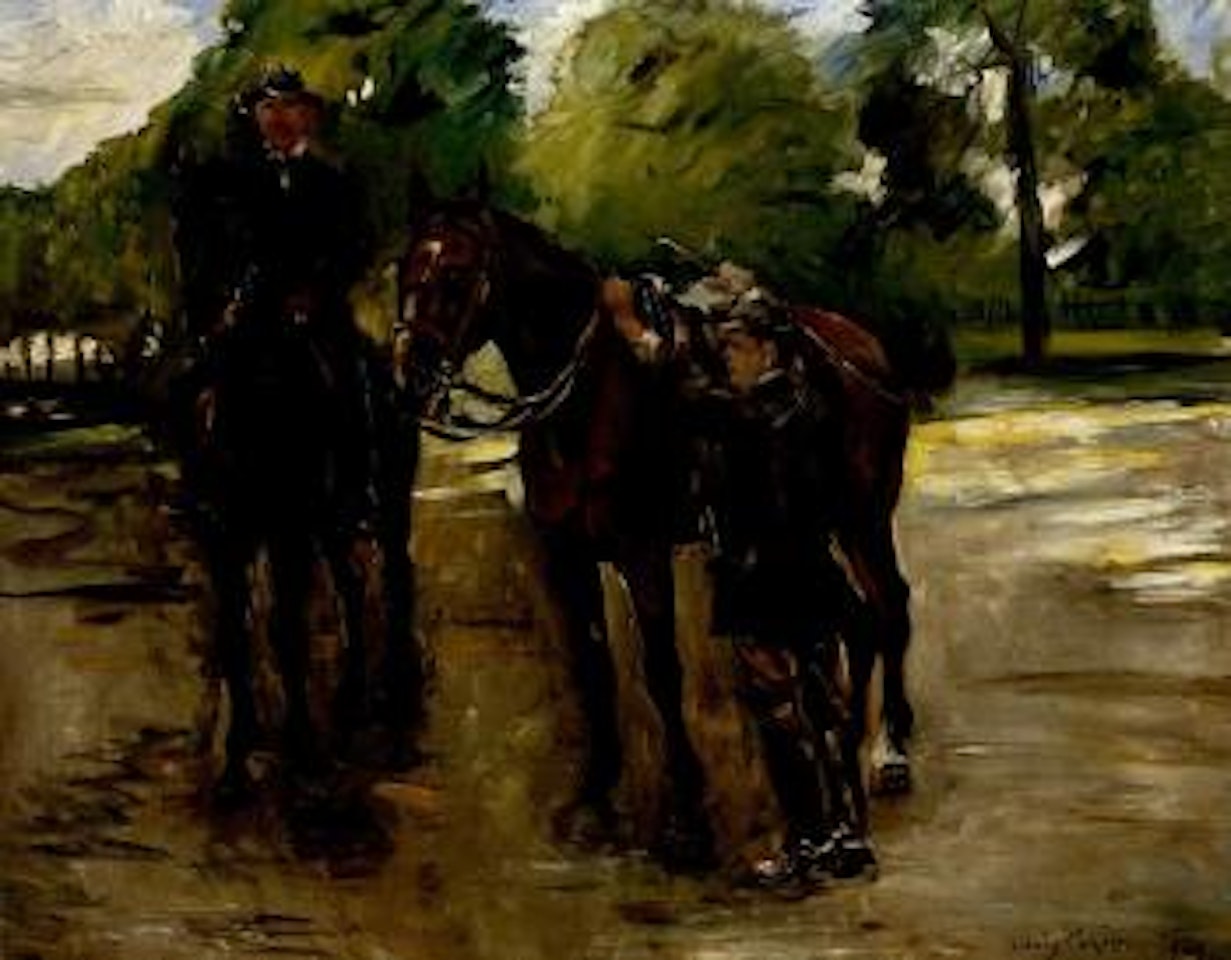 Reiter in Mecklenburg by Lovis Corinth