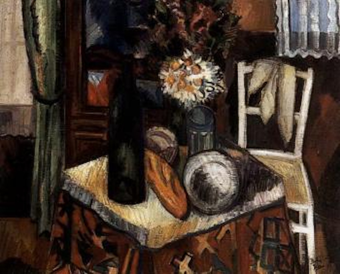 Bouteille de vin by Jean Dufy