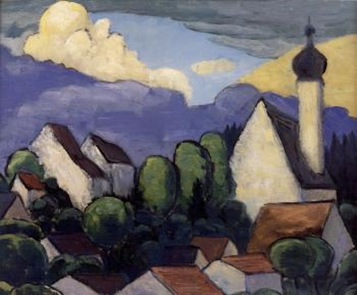 Dorfkirche: Murnau by Gabriele Münter