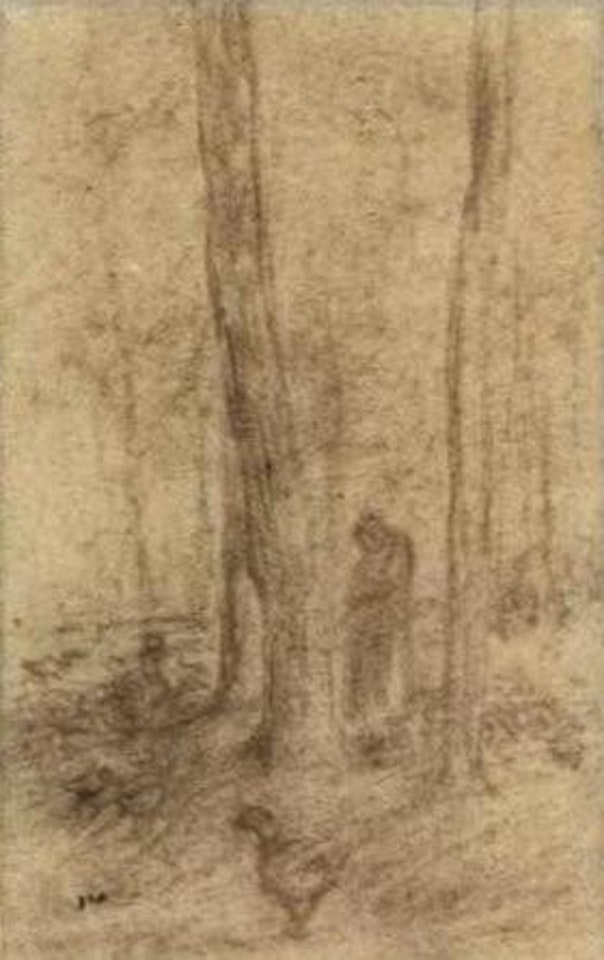 The goose girl by Jean-François Millet