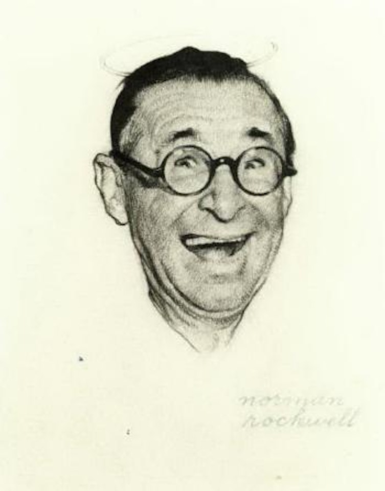 Portrait of Arthur William Brown by Norman Rockwell