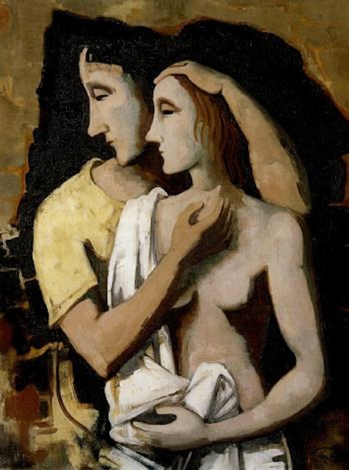 Lovers by Karl Hofer