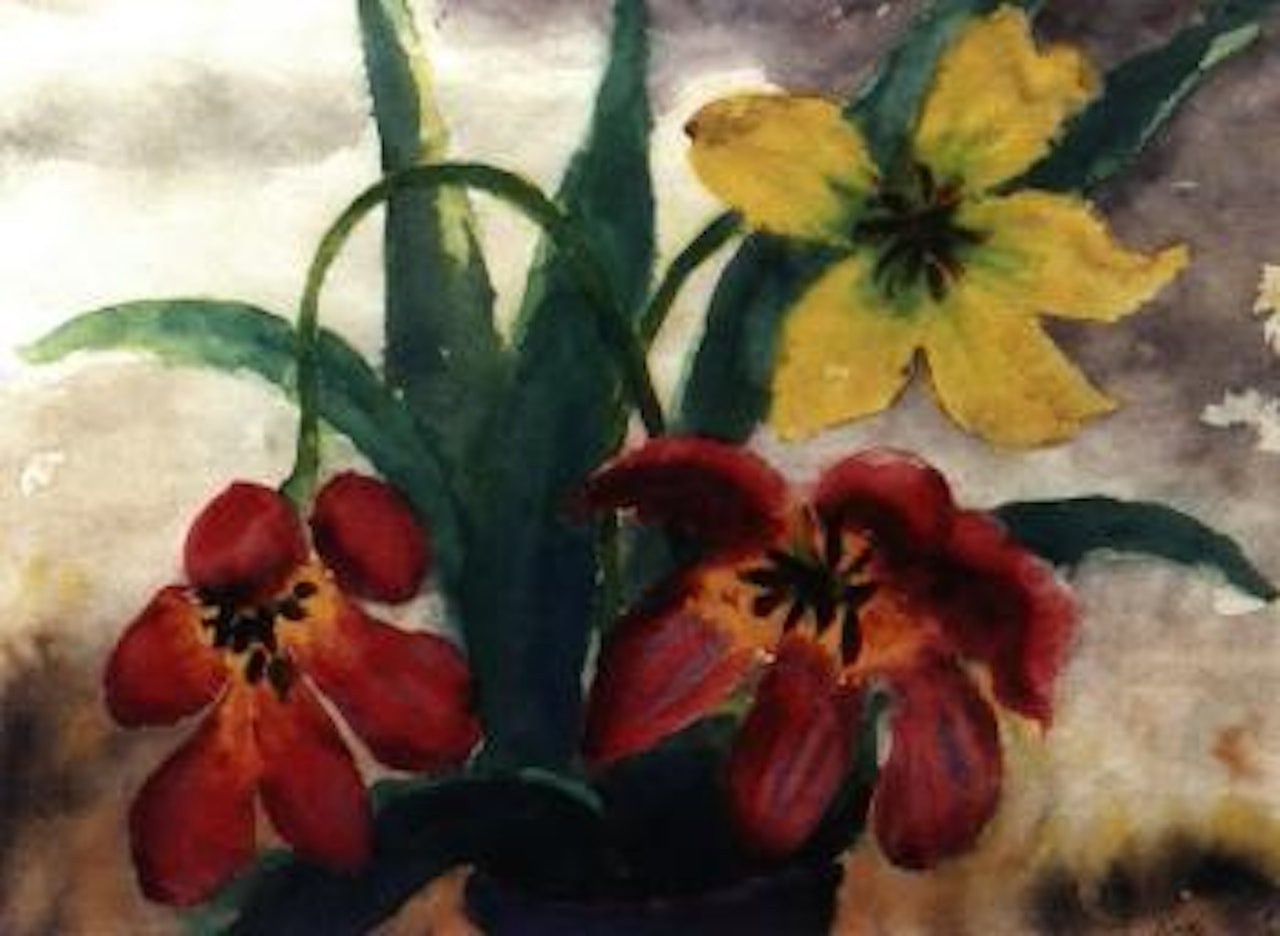 Tulpen - tulips by Emil Nolde