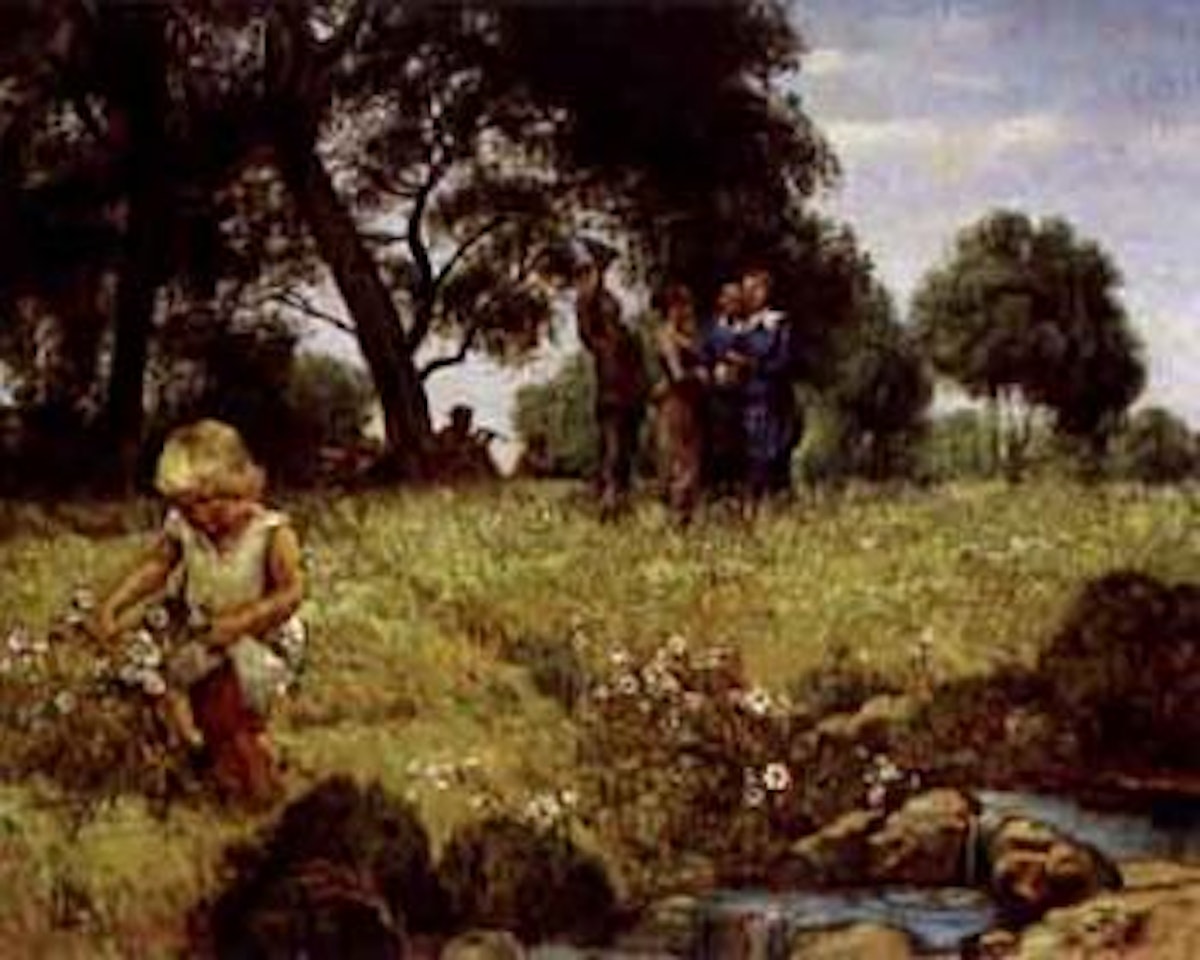 Family outing by Hans Thoma
