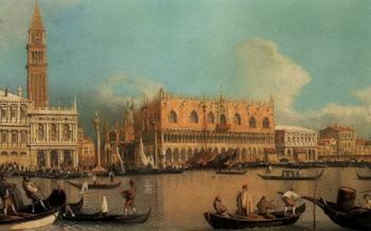 View of the Molo, Venice by Canaletto