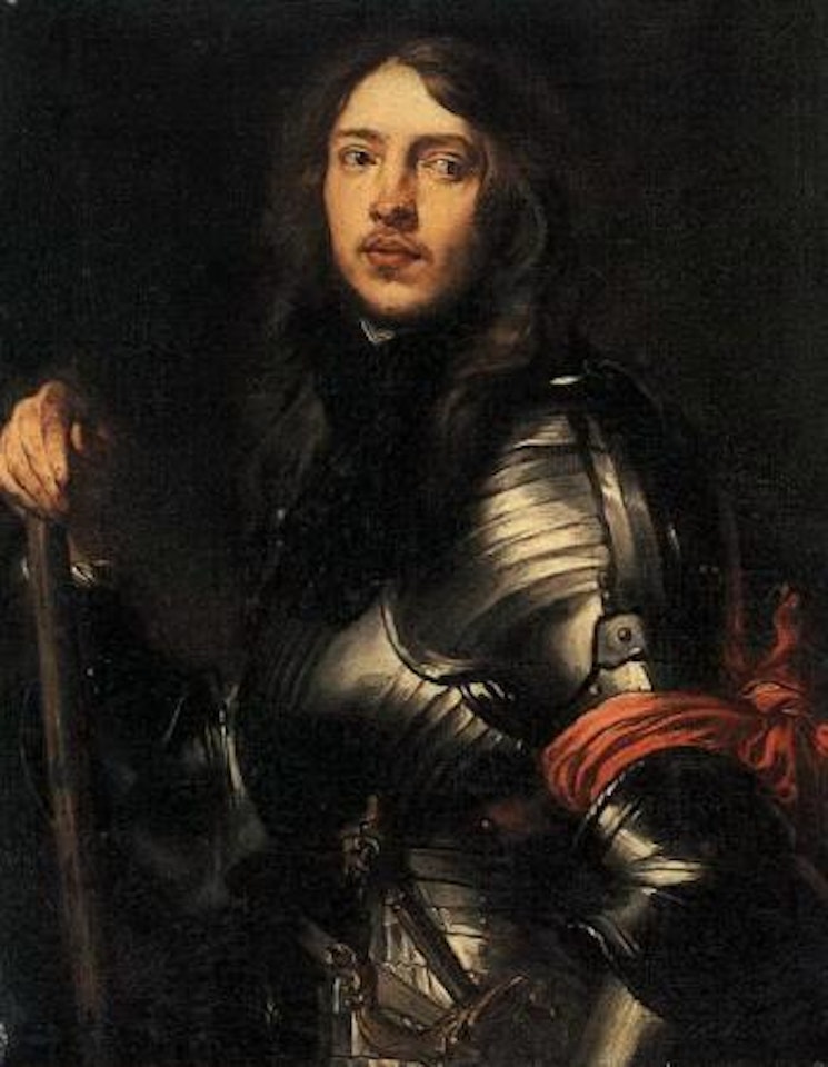 Portrait of a general in armour by Anthony van Dyck