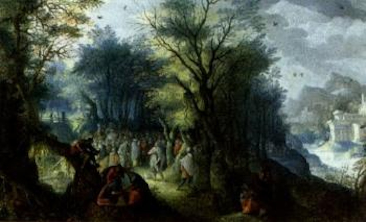 St. John preaching by Abraham Govaerts