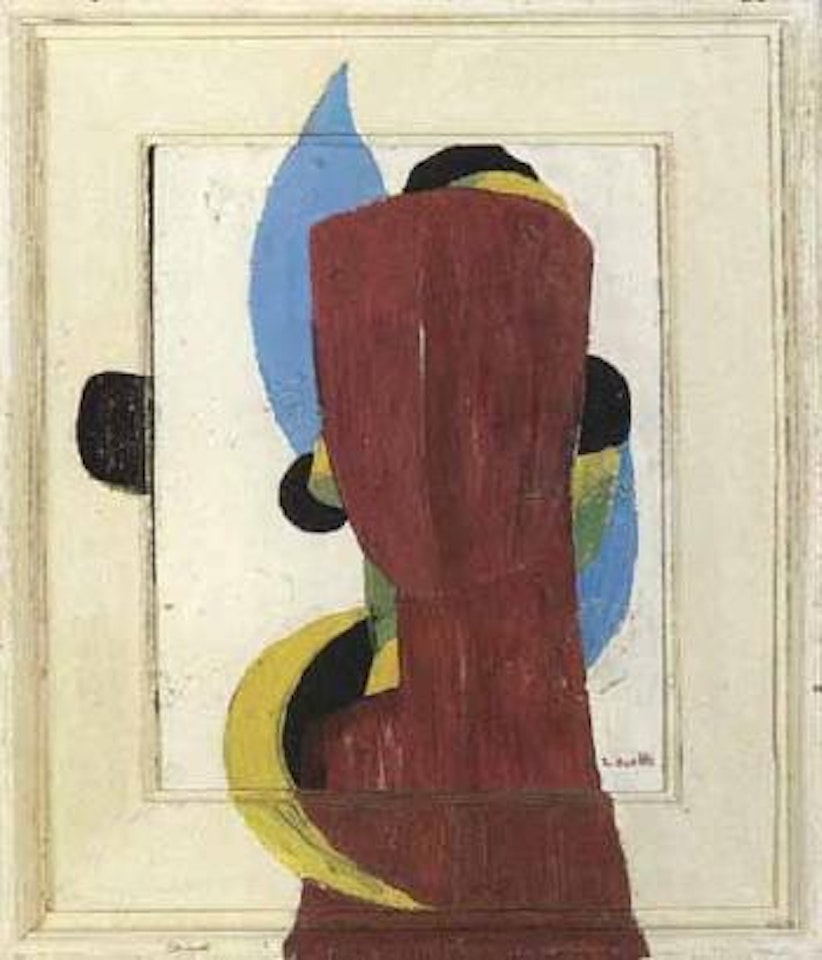 Buste rouge by Jean Crotti