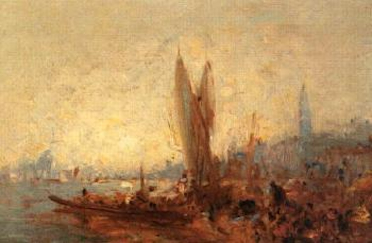 Venice by Félix Ziem