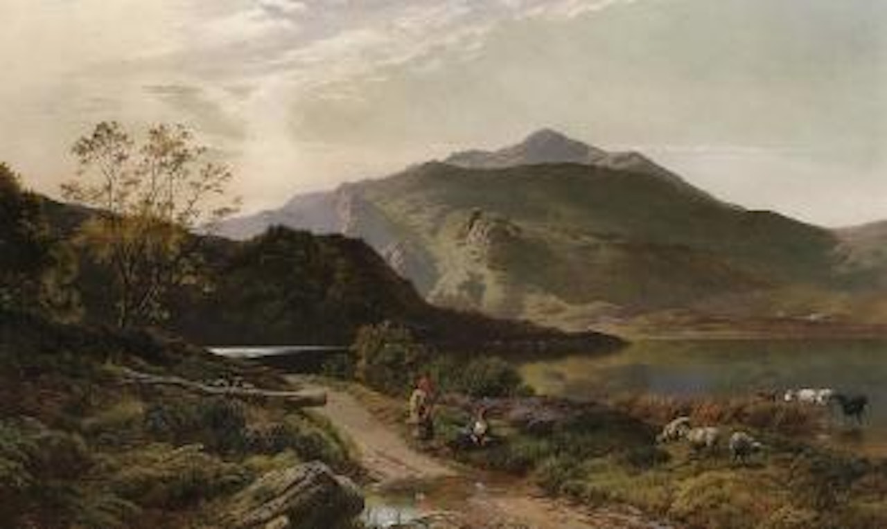 Rest on the roadside by Sidney Richard Percy