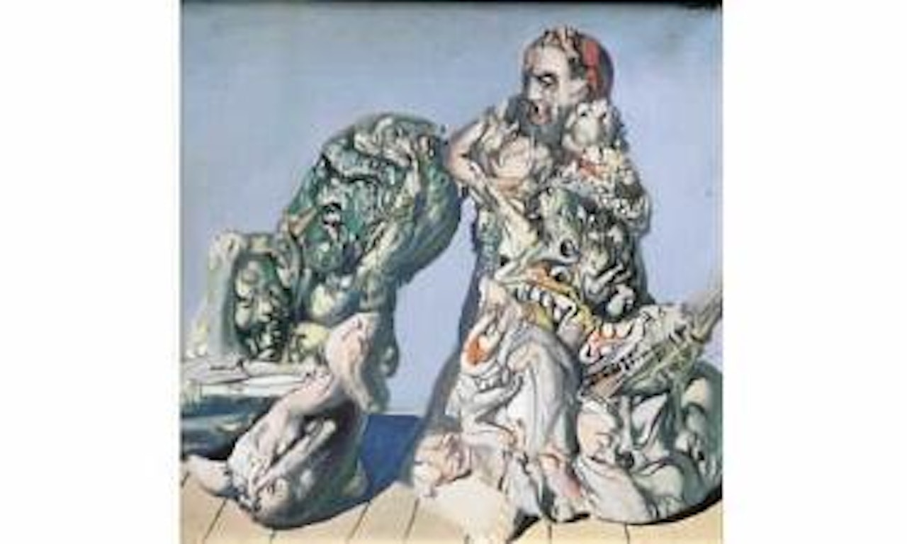 Deux personnages by Dado