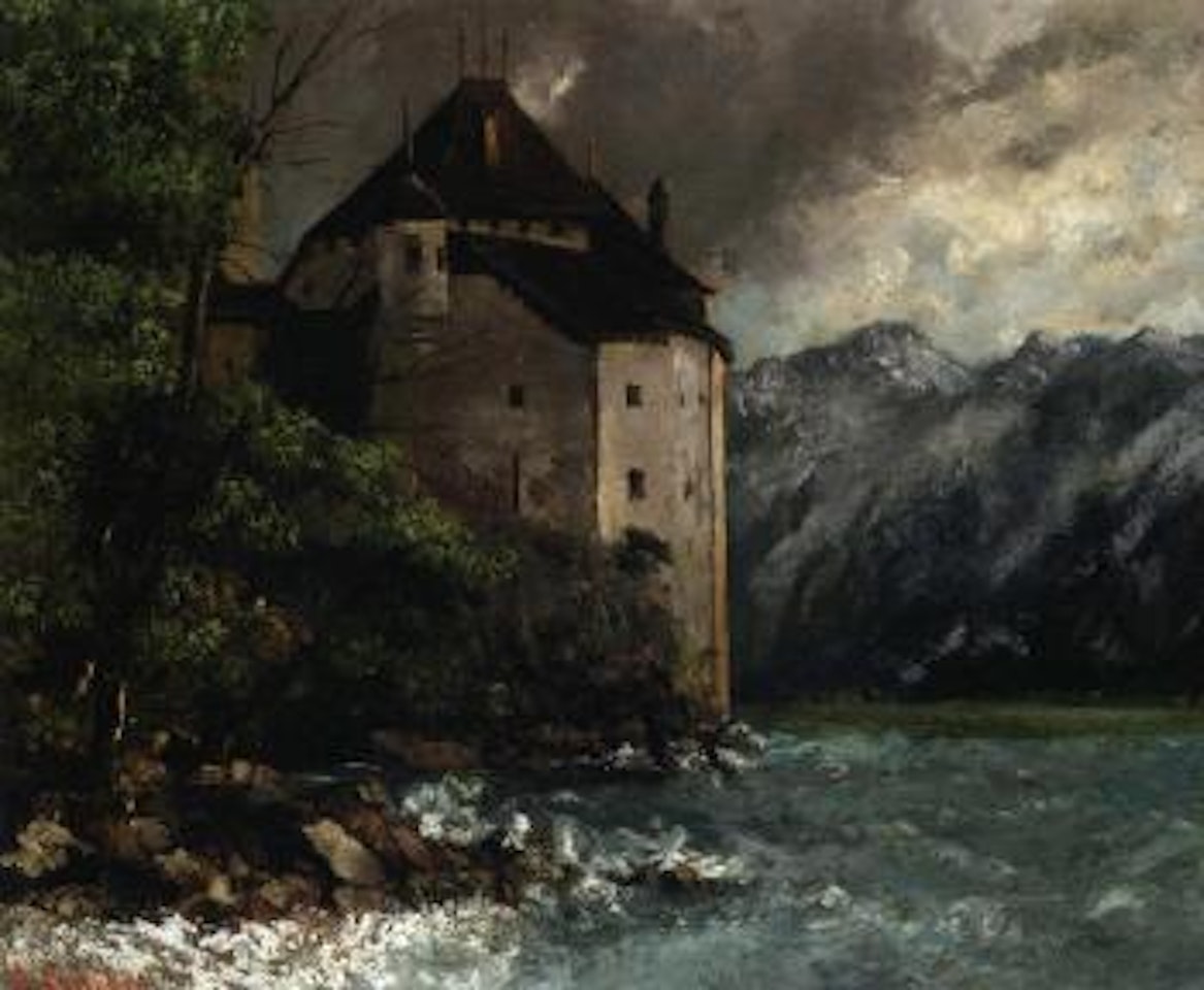Chateau de Chillon by Gustave Courbet