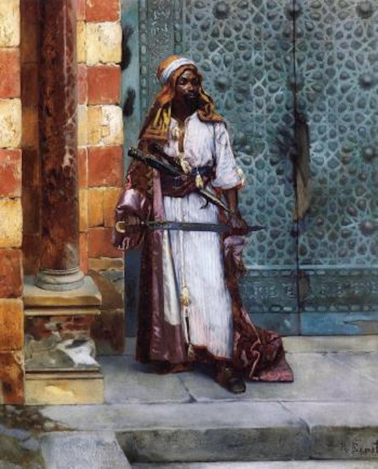 Standing guard by Rudolf Ernst