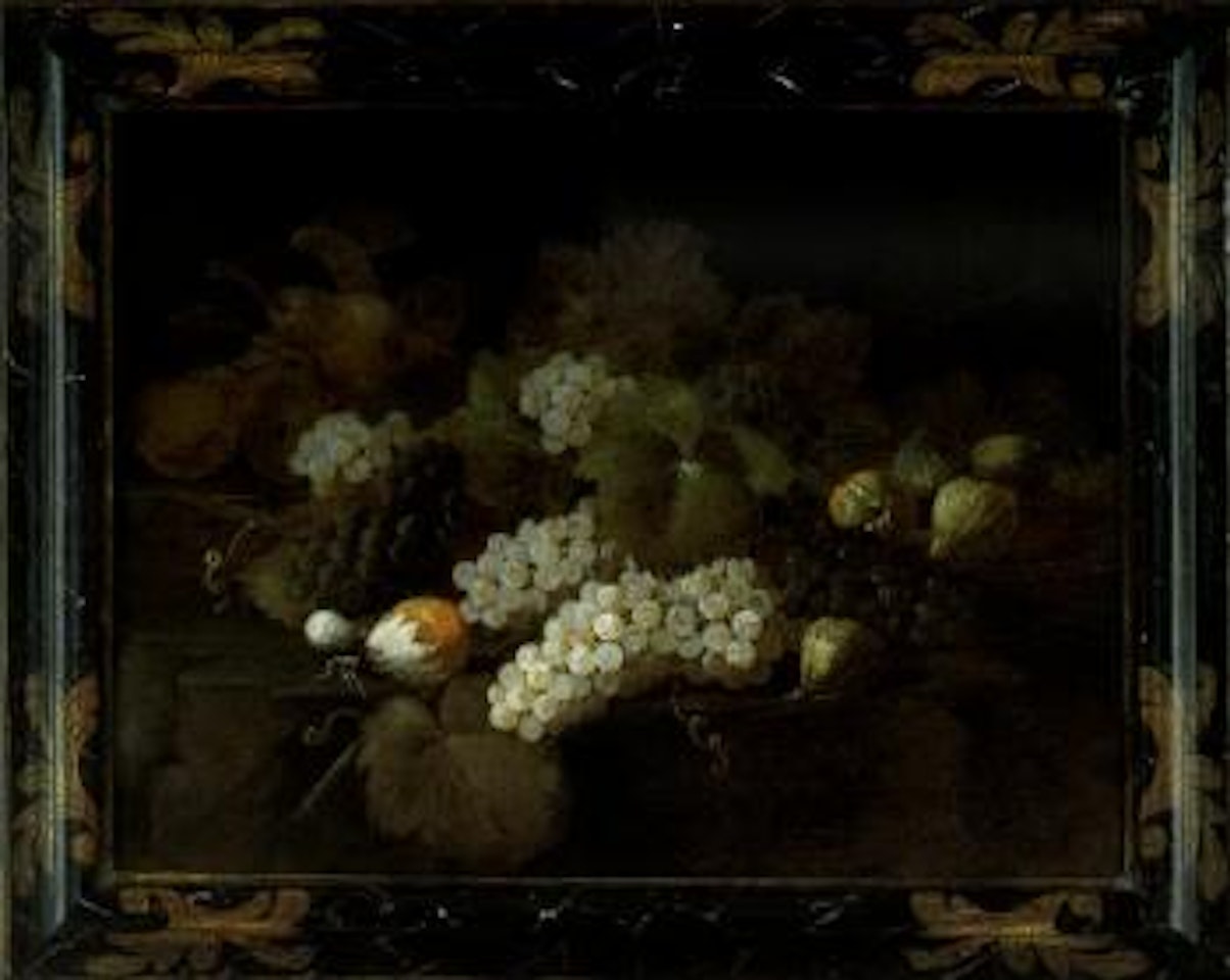 Still life with grapes and figs by Marco Antonio Rizzi