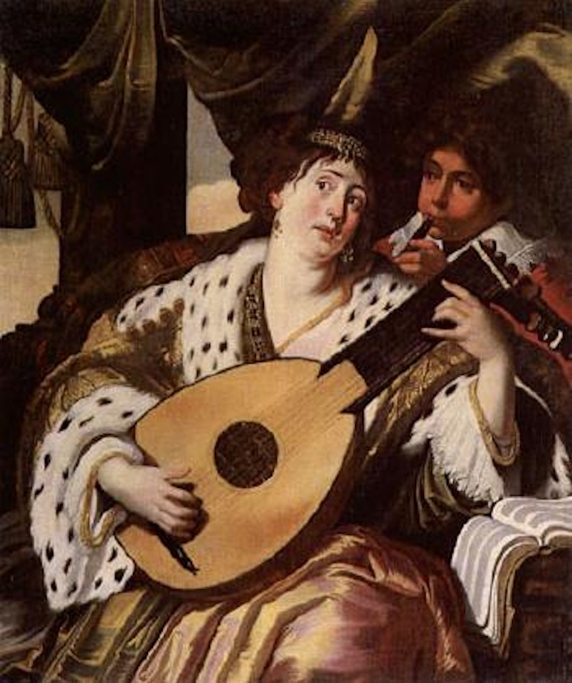 Allegory of hearing by Abraham Janssens