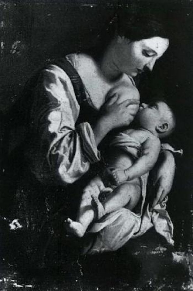 Mother and child by Caravaggio