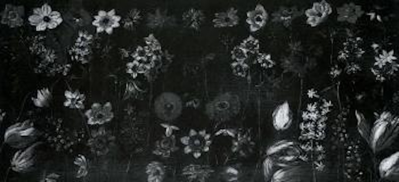 Study of flowers by Roman School