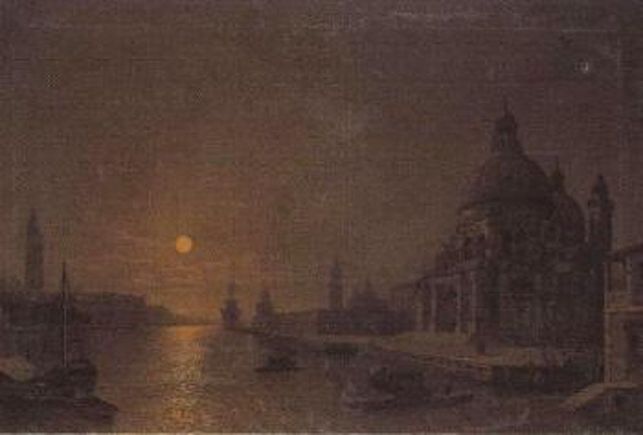 Venice by moonlight by Henry Pether