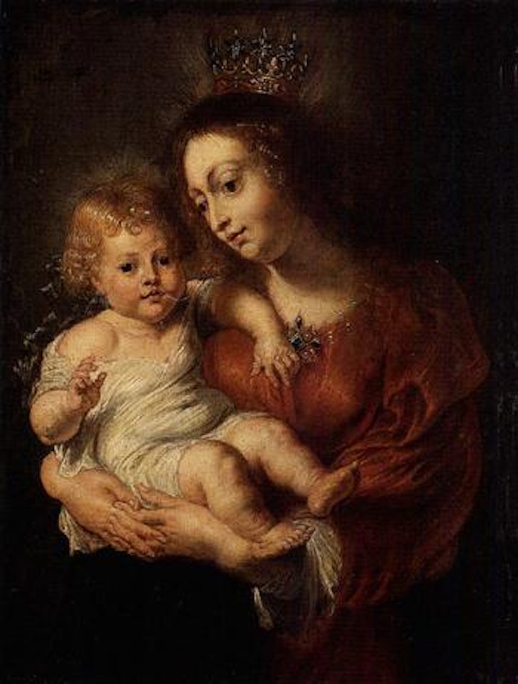 Virgin and Child by Erasmus Quellinus II